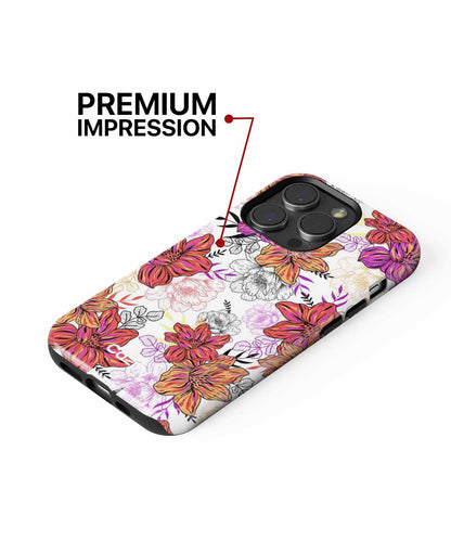 Vibrant Floral Explosion of Fun iPhone case Case Cazify - Delivery Canada