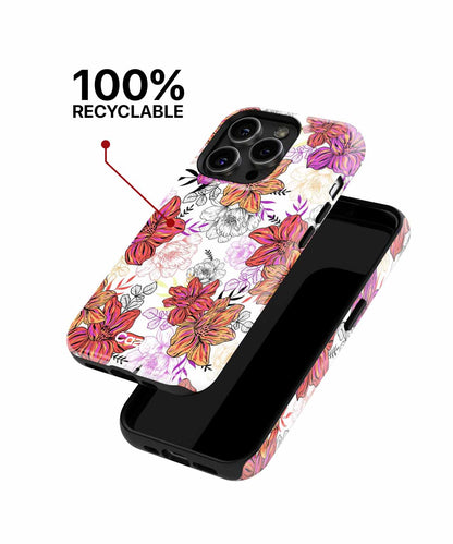 Vibrant Floral Explosion of Fun iPhone case Case Cazify - Delivery Canada