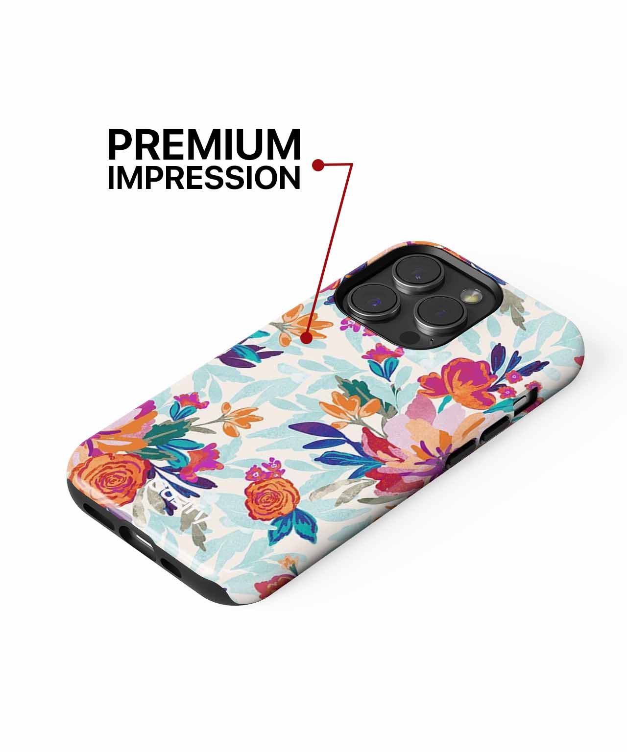 Vibrant Floral Fantasy Dance iPhone case Case Cazify - Delivery Canada