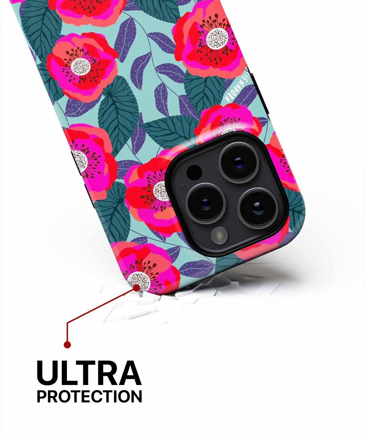 Vibrant Floral Fantasy Garden iPhone case Case Cazify - Delivery Canada