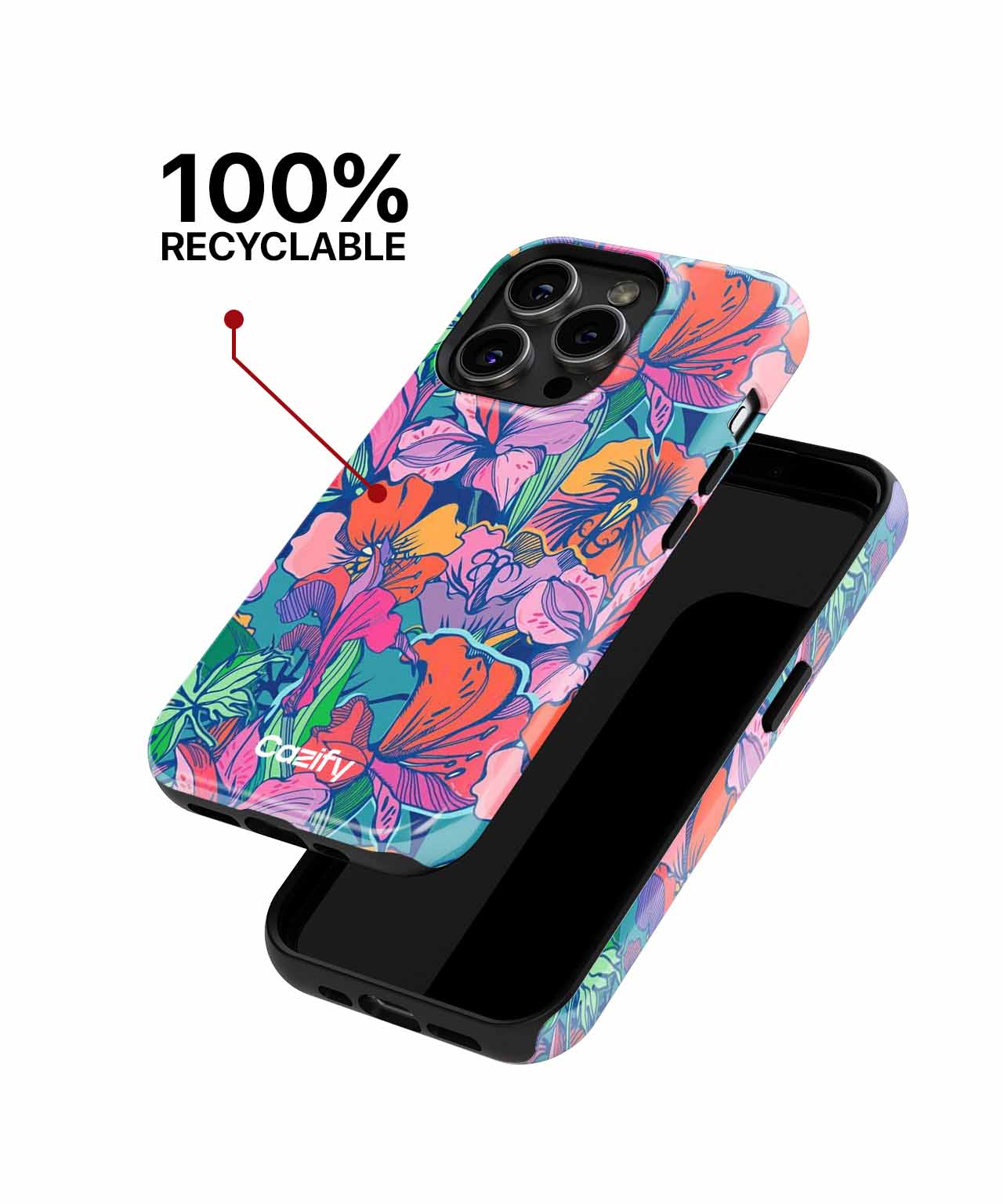 Vibrant Floral Fiesta for Every Occasion iPhone case Case Cazify - Delivery Canada