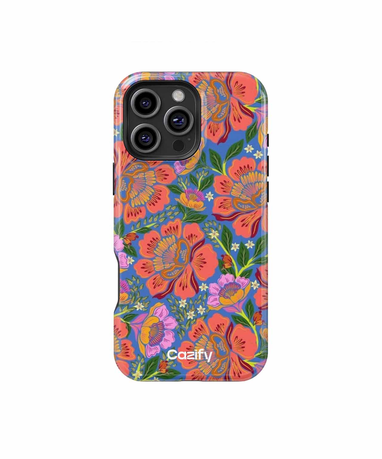 Vibrant Floral Fiesta Pattern iPhone case Case Cazify - Delivery Canada
