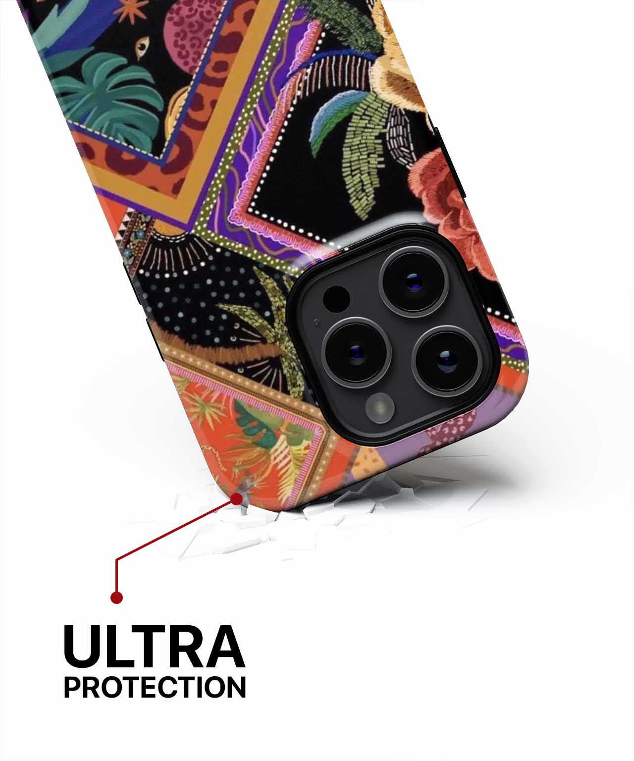 Vibrant Floral Jungle Party Vibes iPhone case Case Cazify - Delivery Canada