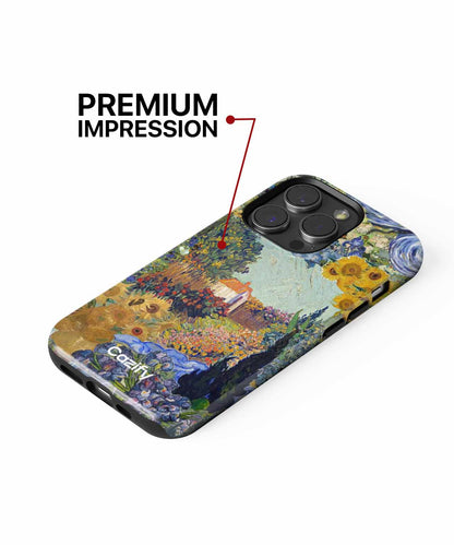 Vibrant Floral Whirlwind of Colors iPhone case Case Cazify - Delivery Canada