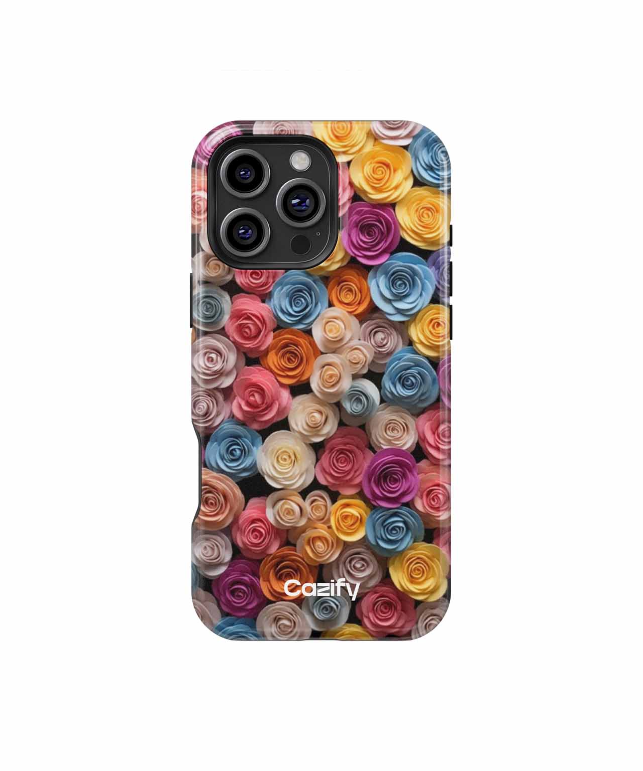Vibrant Garden of Colorful Roses iPhone case Case Cazify - Delivery Canada