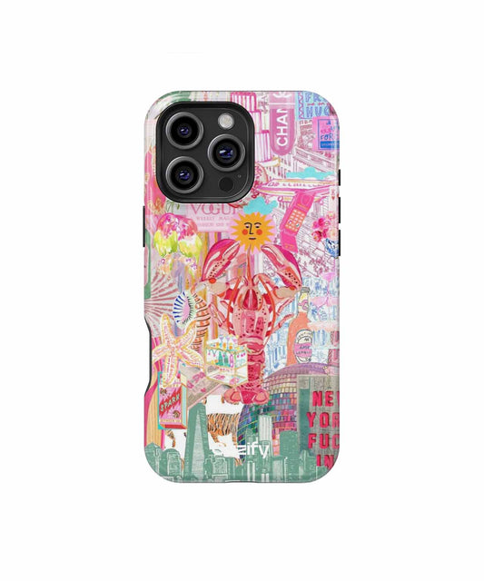 Vibrant New York City Vibes iPhone case Case Cazify - Delivery Canada