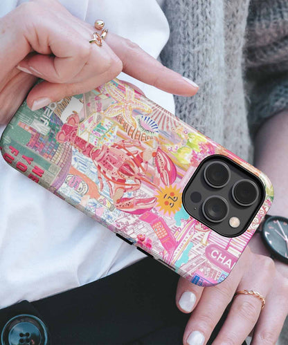 Vibrant New York City Vibes iPhone case Case Cazify - Delivery Canada