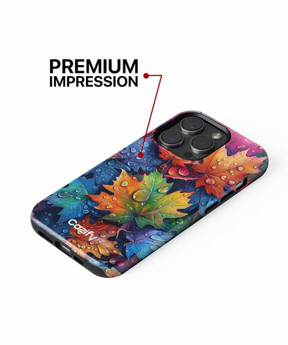 Vibrant Raindrop iPhone case Case Cazify - Delivery Canada