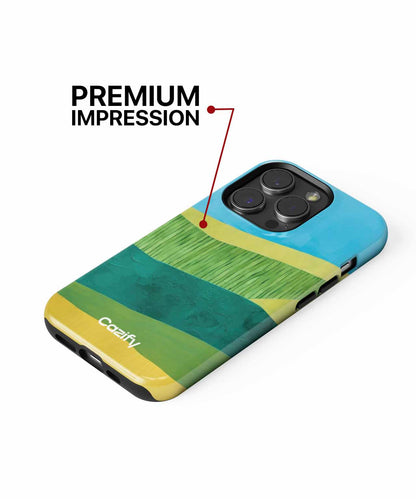 Vibrant Rolling Hills Under Sunny Skies iPhone case Case Cazify - Delivery Canada