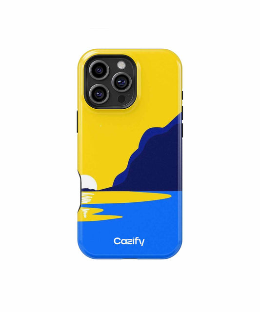 Vibrant Sunset Over Tranquil Waters iPhone case Case Cazify - Delivery Canada