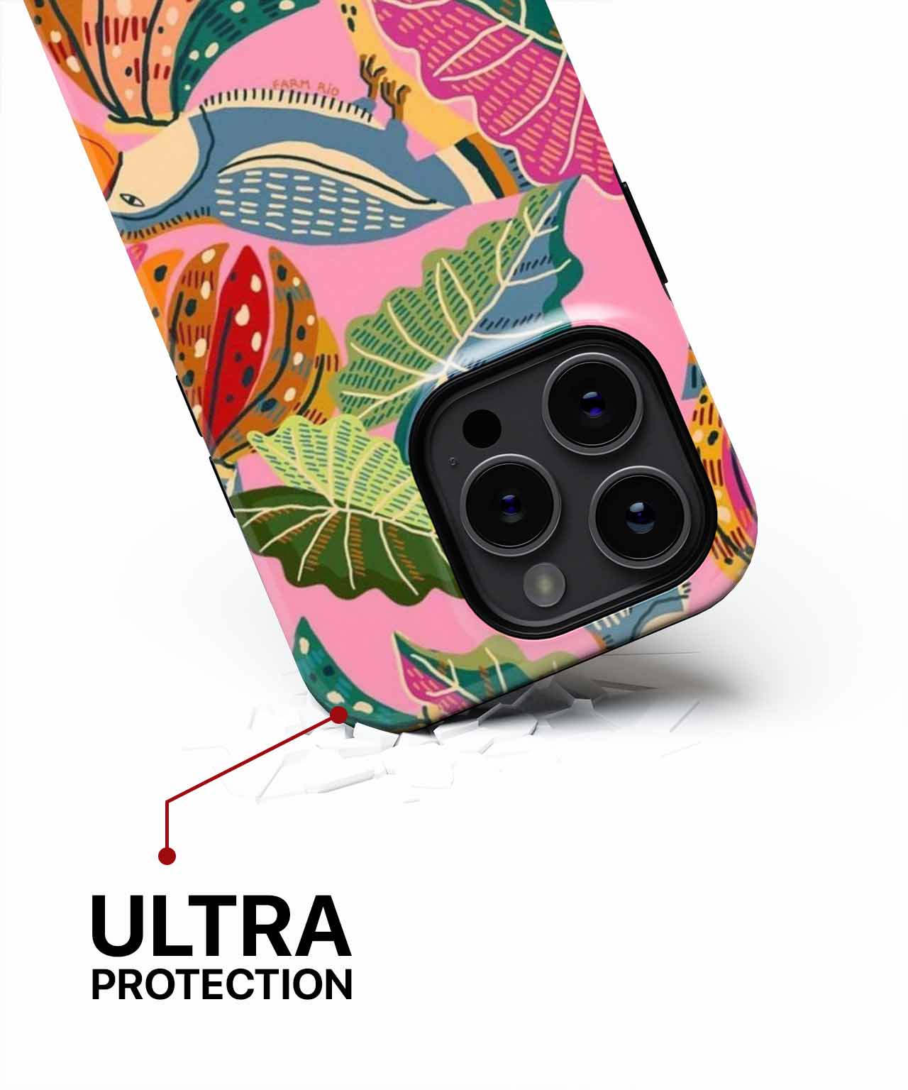 Vibrant Tropical Paradise with Colorful Birds iPhone case Case Cazify - Delivery Canada