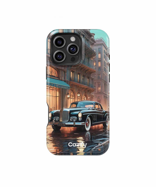 Vintage Luxury Car Strolling in Style iPhone case Case Cazify - Delivery Canada