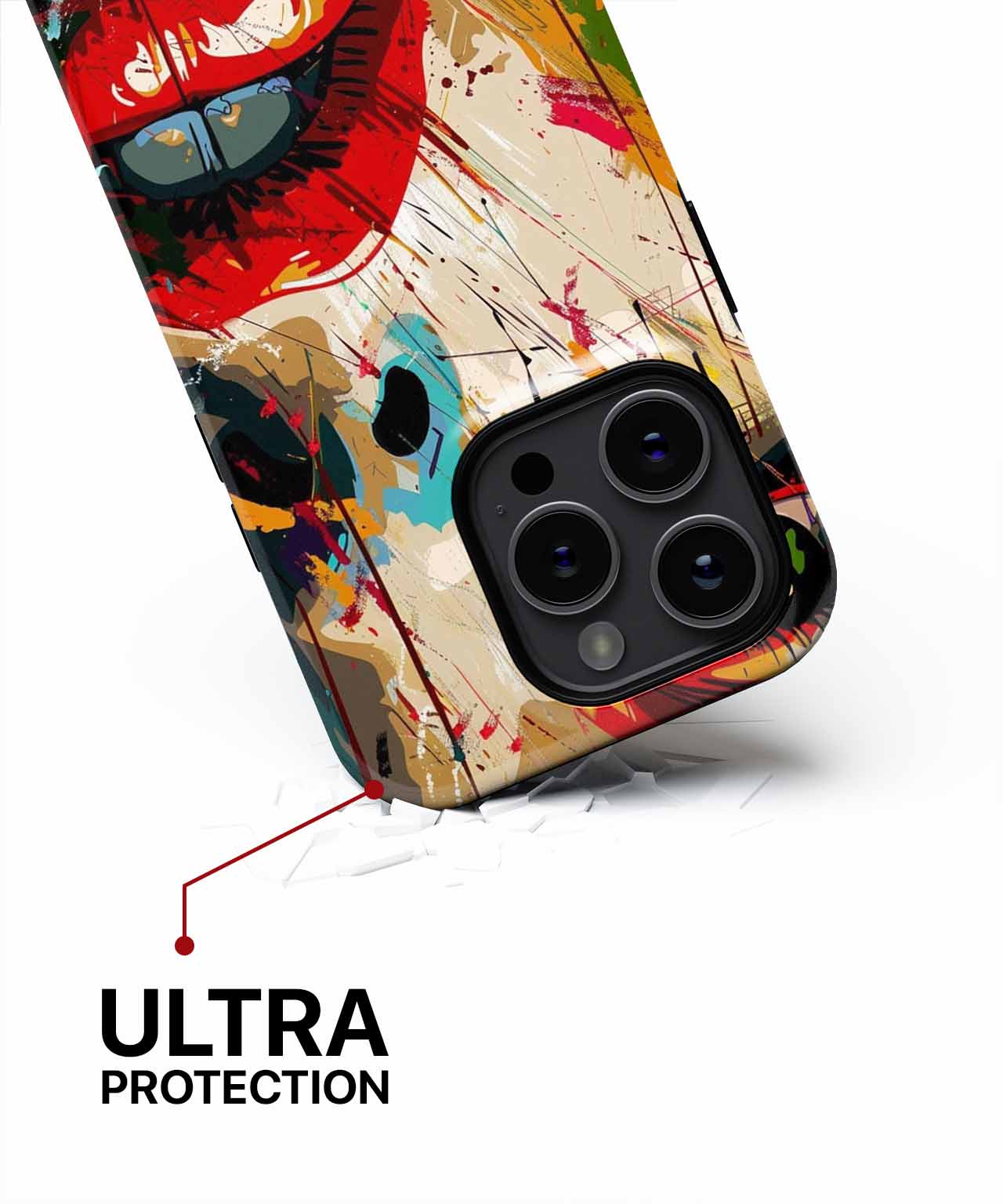 Vividly Colorful Expression of Art iPhone case Case Cazify - Delivery Canada