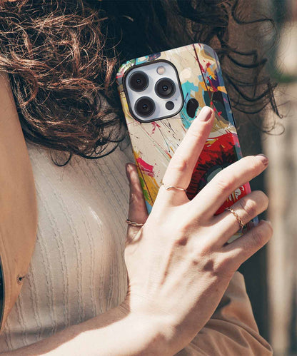 Vividly Colorful Expression of Art iPhone case Case Cazify - Delivery Canada