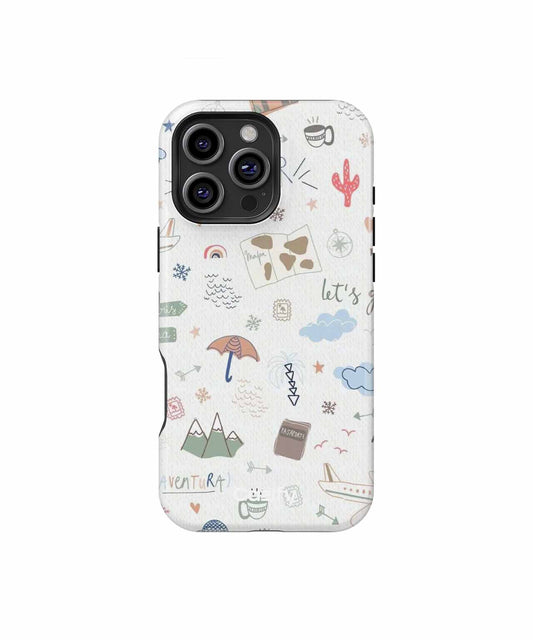 Wanderlust adventure awaits in style iPhone case Case Cazify - Delivery Canada
