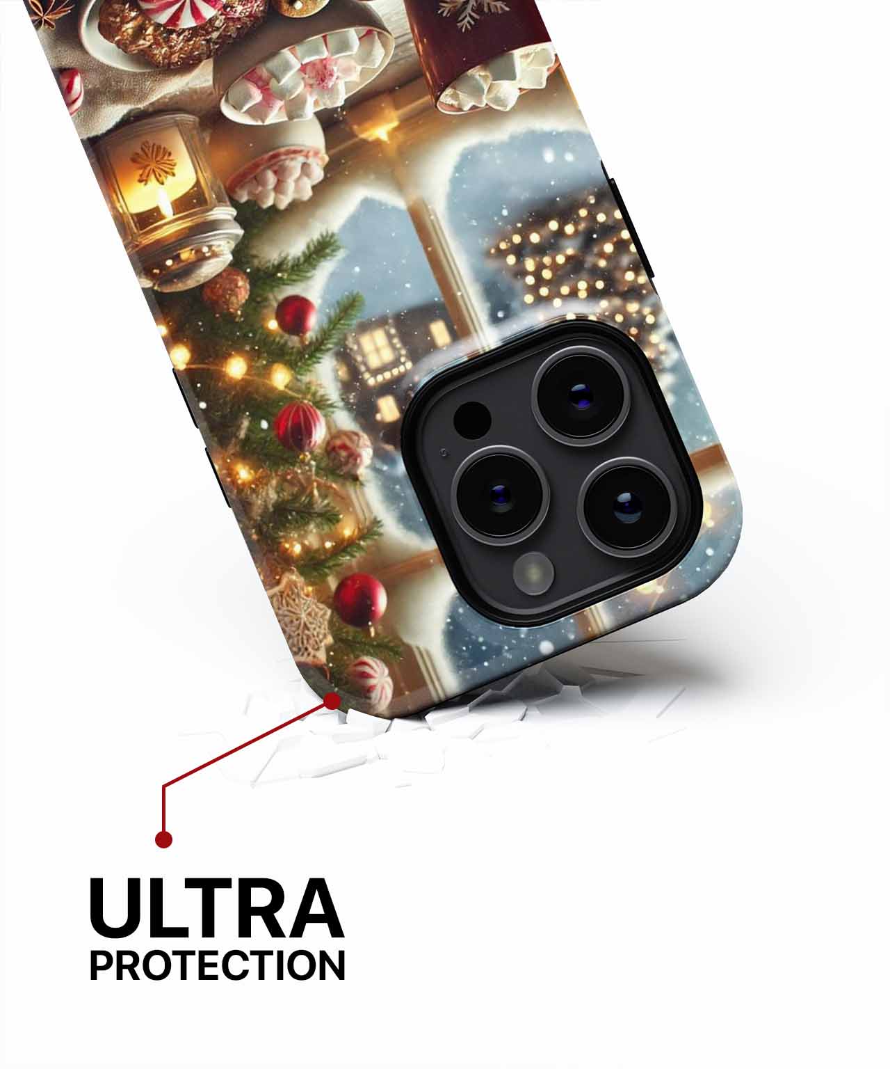 Warm Cozy Holiday Treats and Cheer iPhone case Case Cazify - Delivery Canada