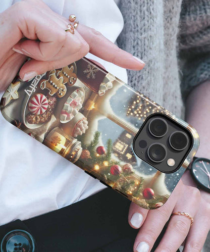 Warm Cozy Holiday Treats and Cheer iPhone case Case Cazify - Delivery Canada