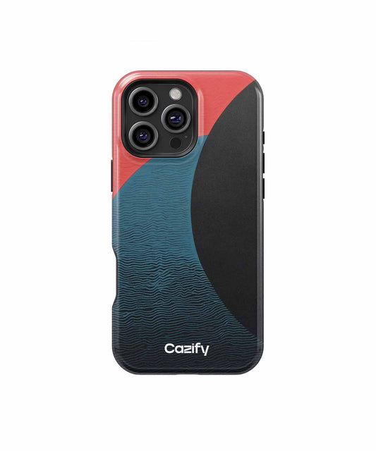 Waves of Colorful Geometric Joy iPhone case Case Cazify - Delivery Canada