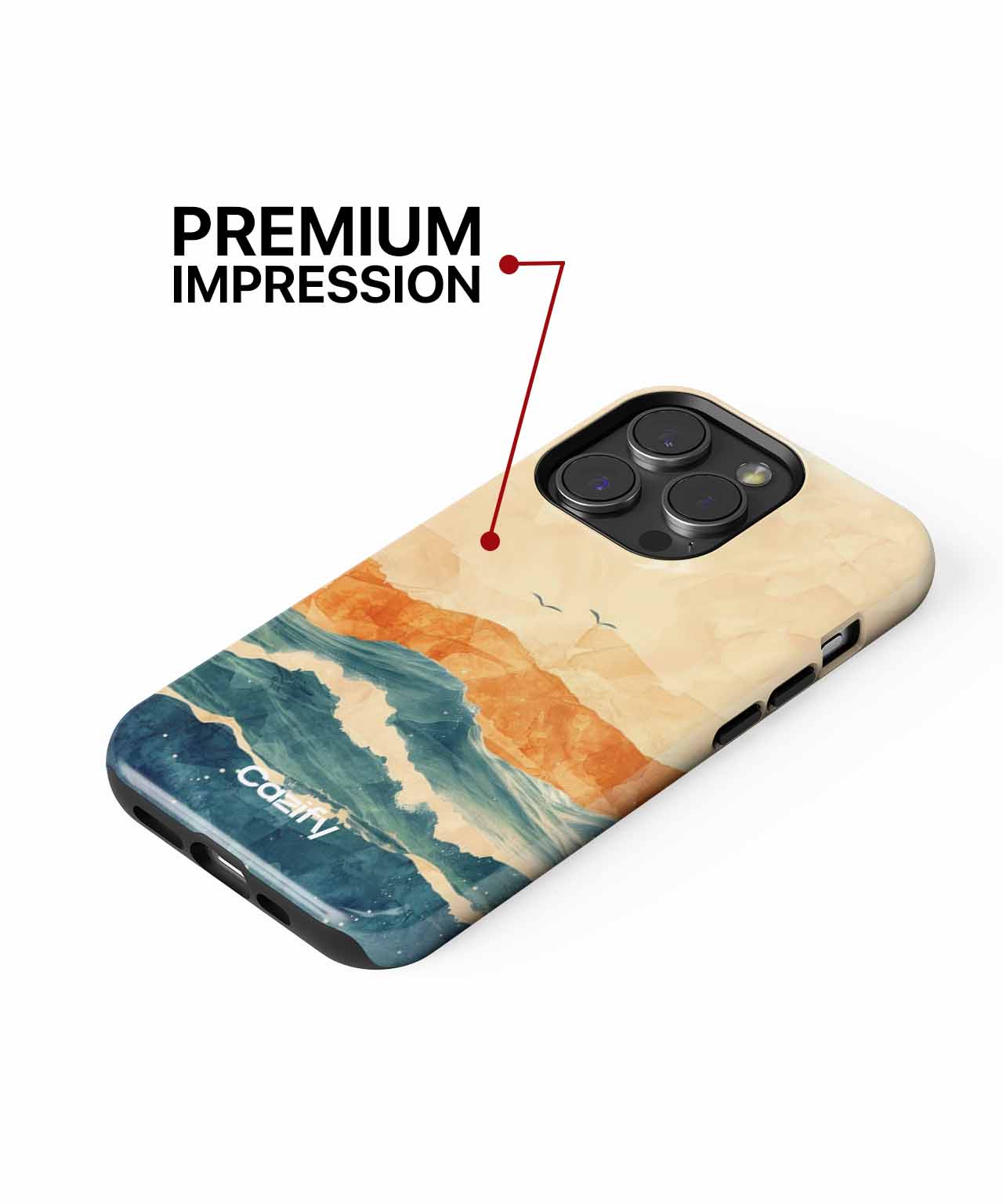 Waves of Laughter Dance Under Sun iPhone case Case Cazify - Delivery Canada