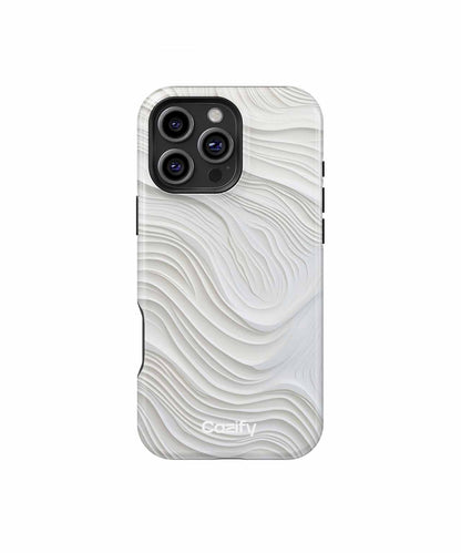 Wavy Paper Dreamscape with Softness iPhone case Case Cazify - Delivery Canada