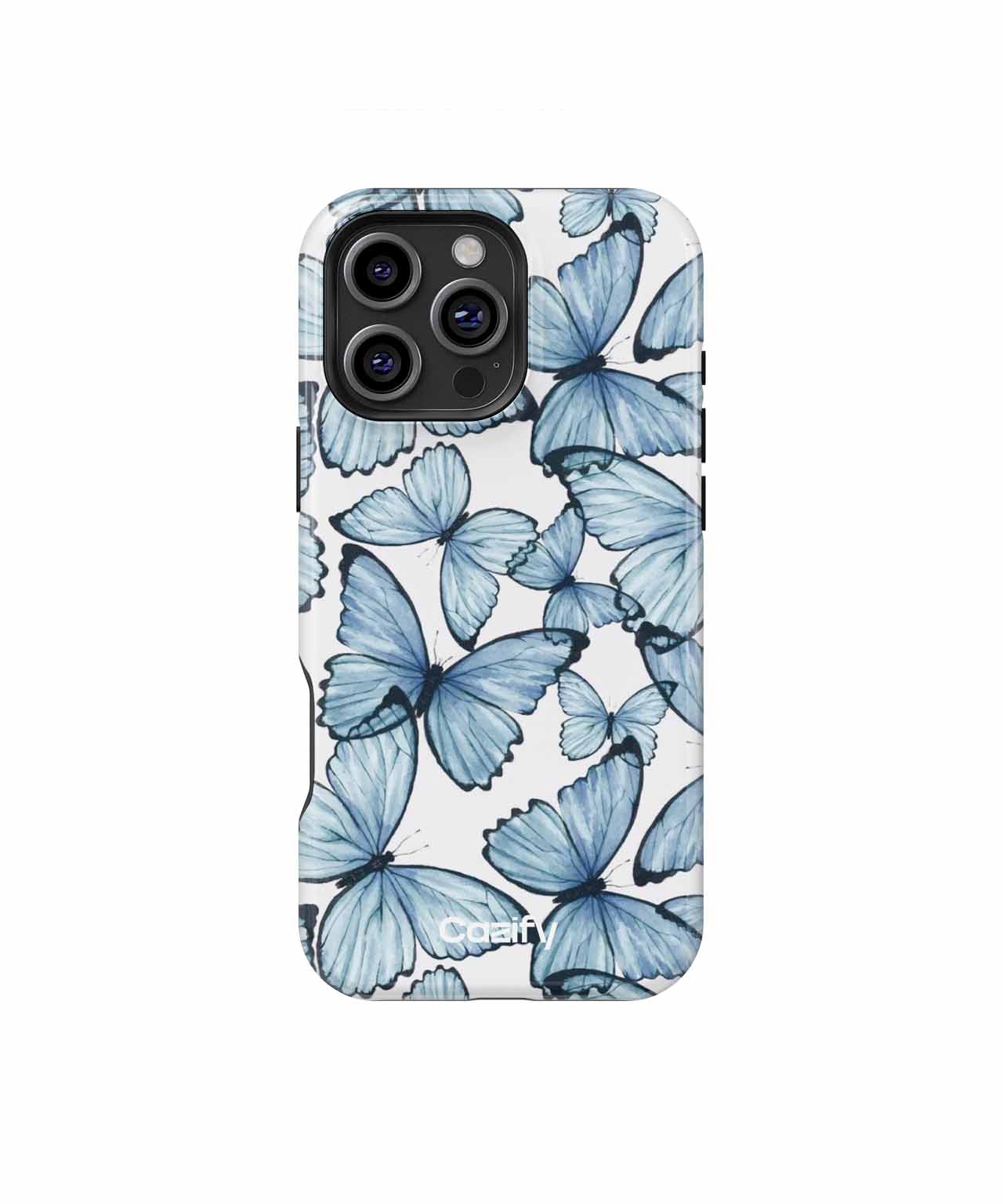 Whimsical Blue Butterflies Dancing in Flight iPhone case Case Cazify - Delivery Canada