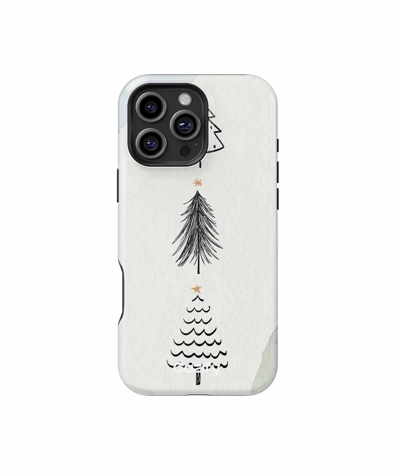 Whimsical Christmas Tree Collection iPhone case Case Cazify - Delivery Canada