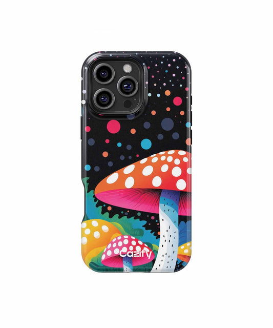 Whimsical Cosmic Mushroom Wonderland iPhone case Case Cazify - Delivery Canada