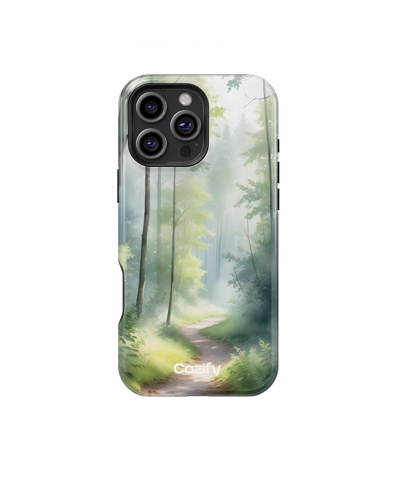 Whimsical Forest Pathway Inviting Adventure iPhone case Case Cazify - Delivery Canada