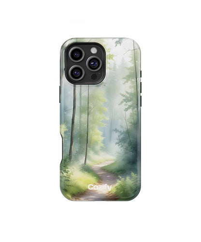 Whimsical Forest Pathway Inviting Adventure iPhone case Case Cazify - Delivery Canada