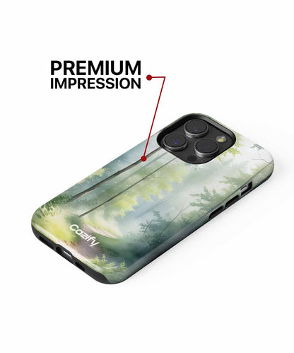 Whimsical Forest Pathway Inviting Adventure iPhone case Case Cazify - Delivery Canada
