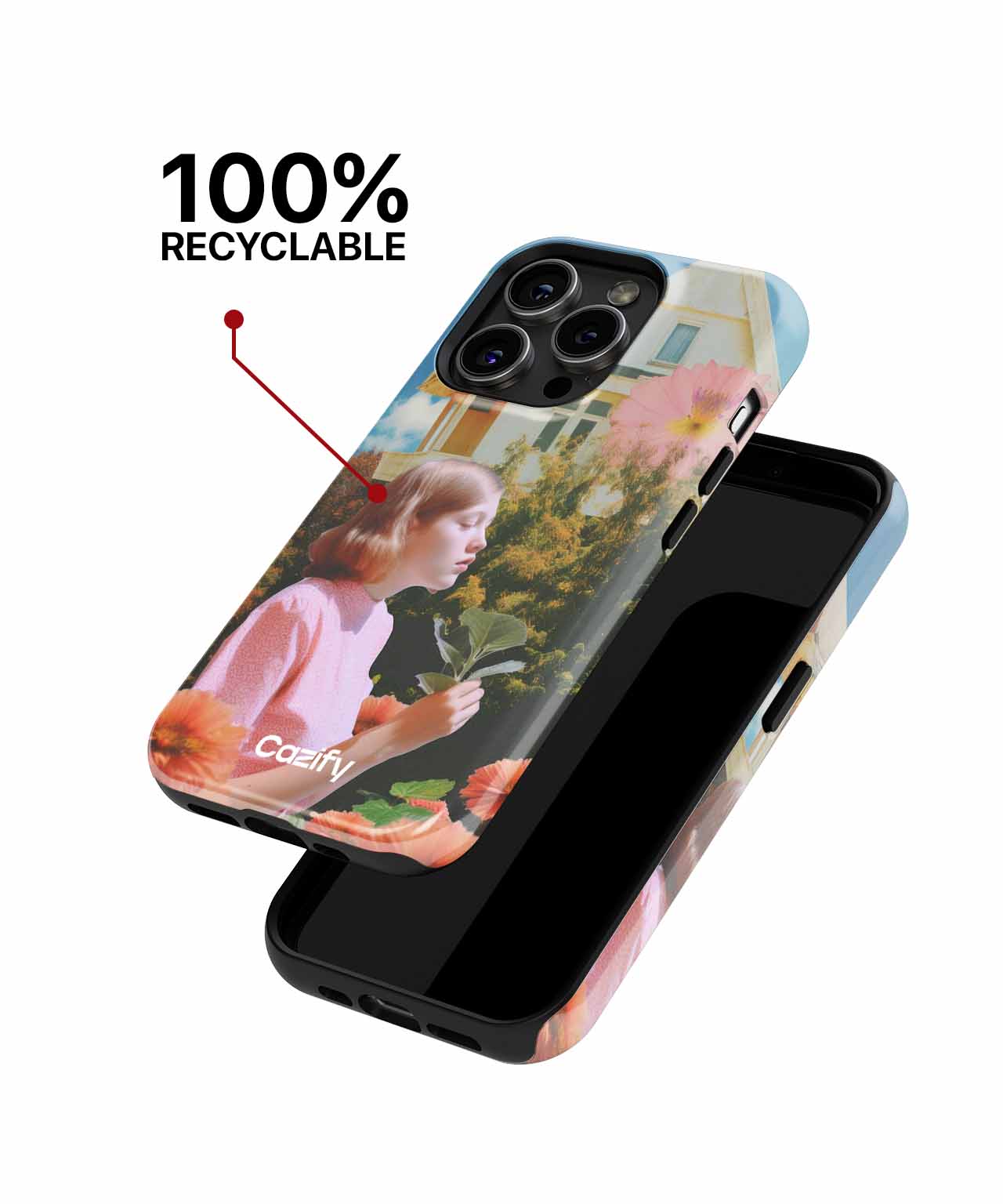 Whimsical Garden Dream with a Home iPhone case Case Cazify - Delivery Canada