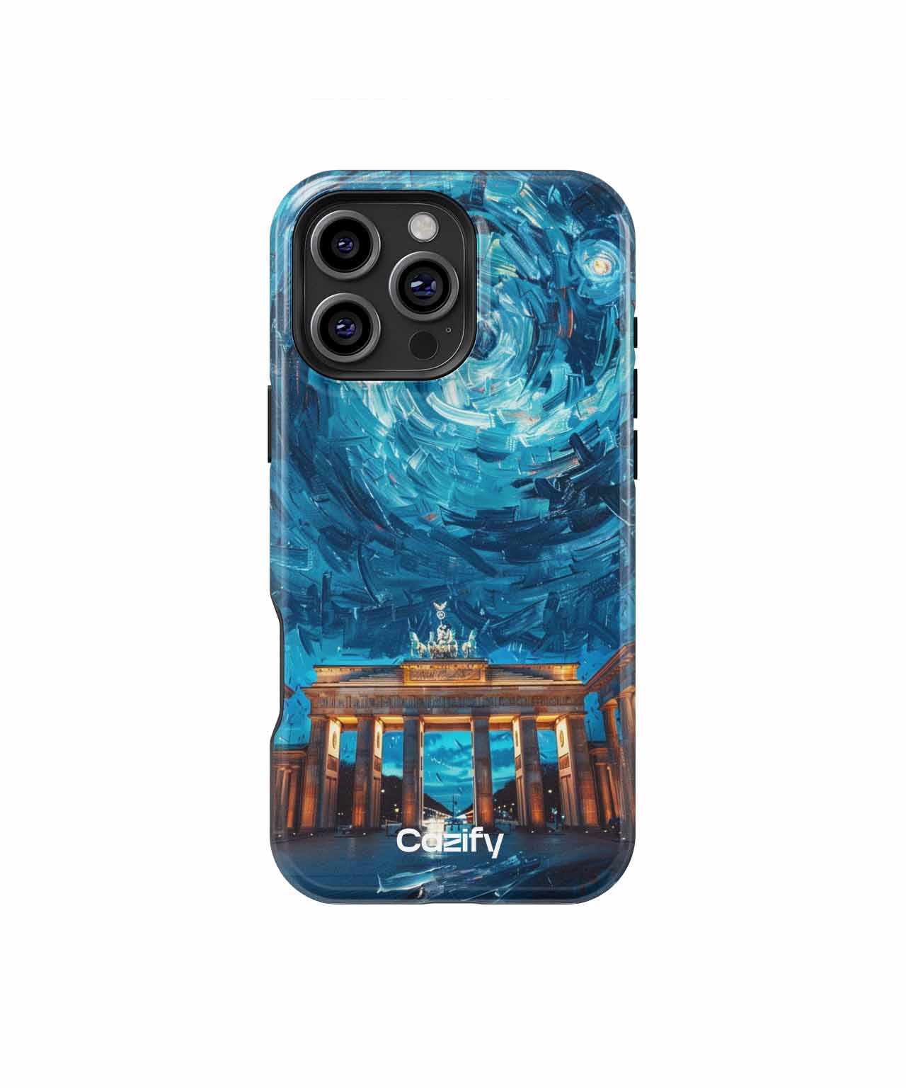 Whimsical Night at the Brandenburg Gate iPhone case Case Cazify - Delivery Canada