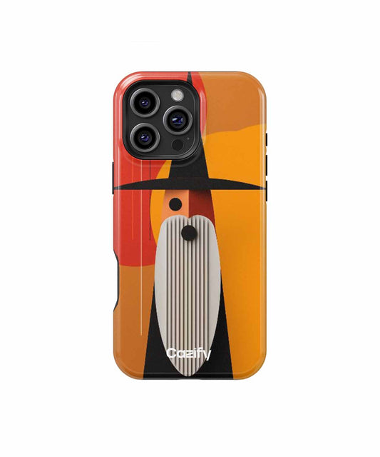 Whimsical Wizard with a Big Heart iPhone case Case Cazify - Delivery Canada