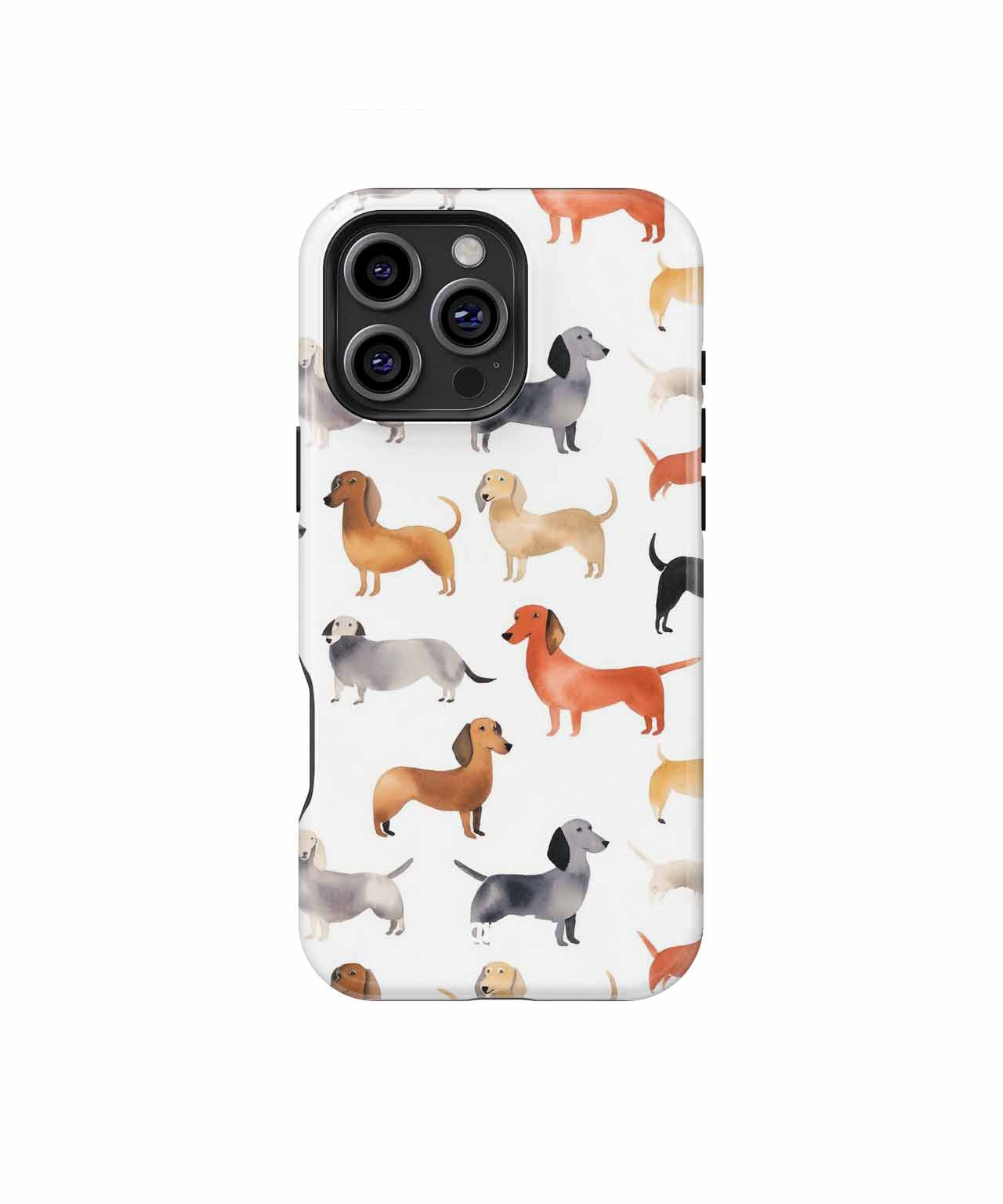 Wiggly Dachshunds in a Playful Parade iPhone case Case Cazify - Delivery Canada