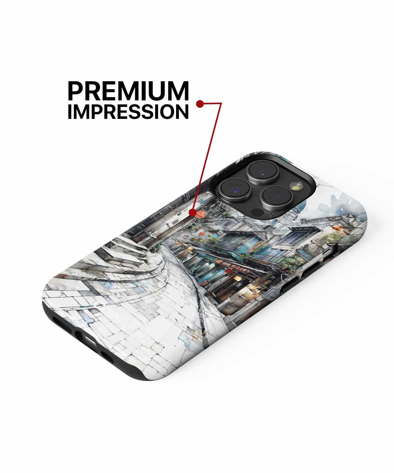 Winding Streets of Magical Charm iPhone case Case Cazify - Delivery Canada