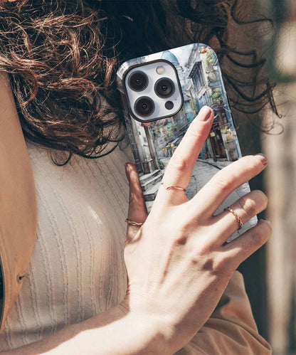 Winding Streets of Magical Charm iPhone case Case Cazify - Delivery Canada