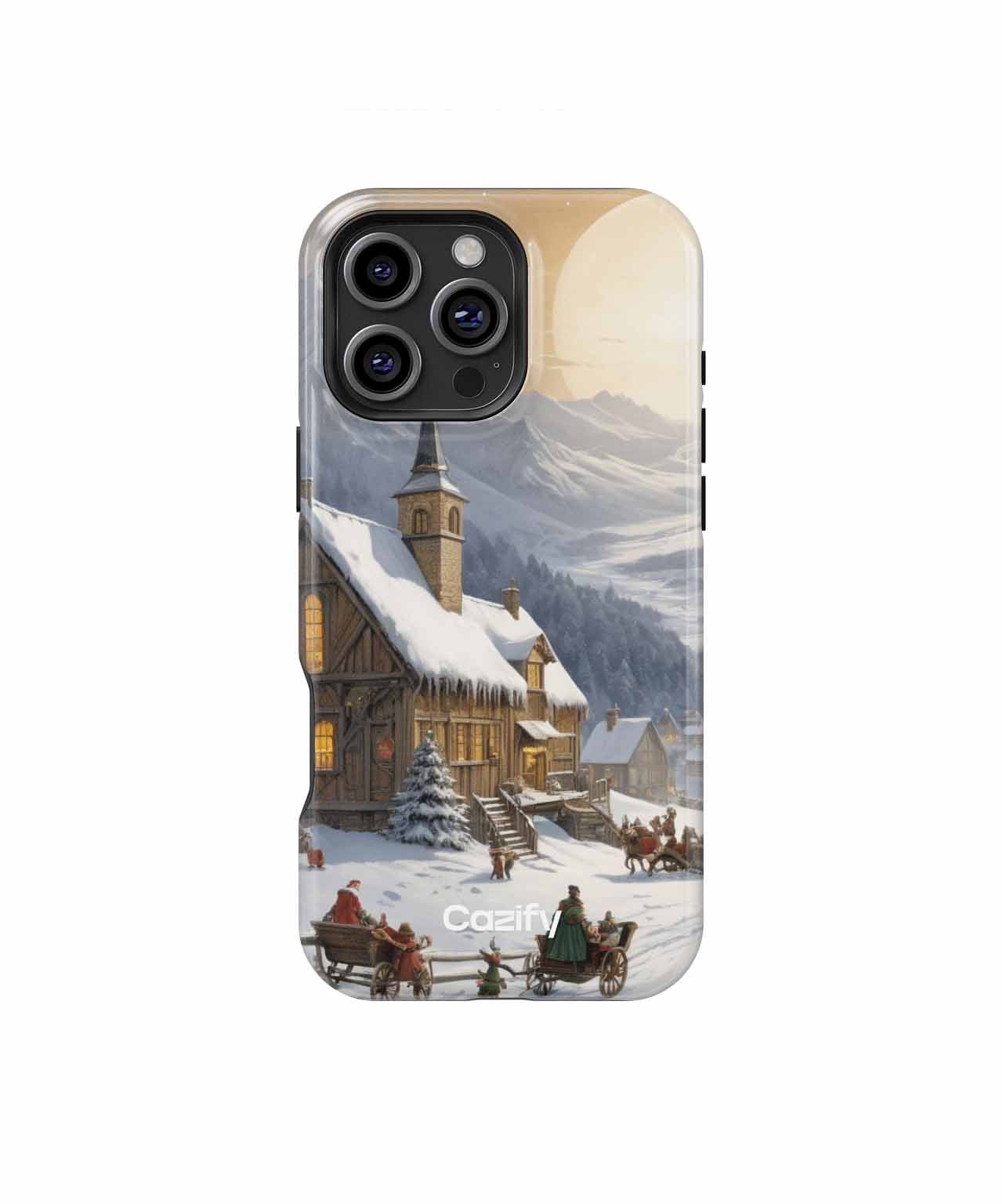 Winter Wonderland Adventure with Cozy Charm iPhone case Case Cazify - Delivery Canada