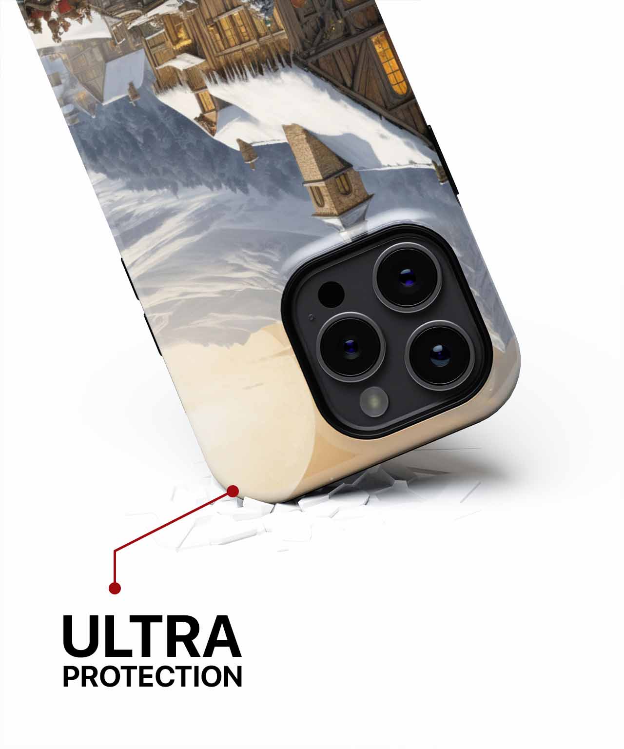 Winter Wonderland Adventure with Cozy Charm iPhone case Case Cazify - Delivery Canada