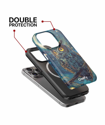 Wise Night Owl Watching Stars iPhone case Case Cazify - Delivery Canada