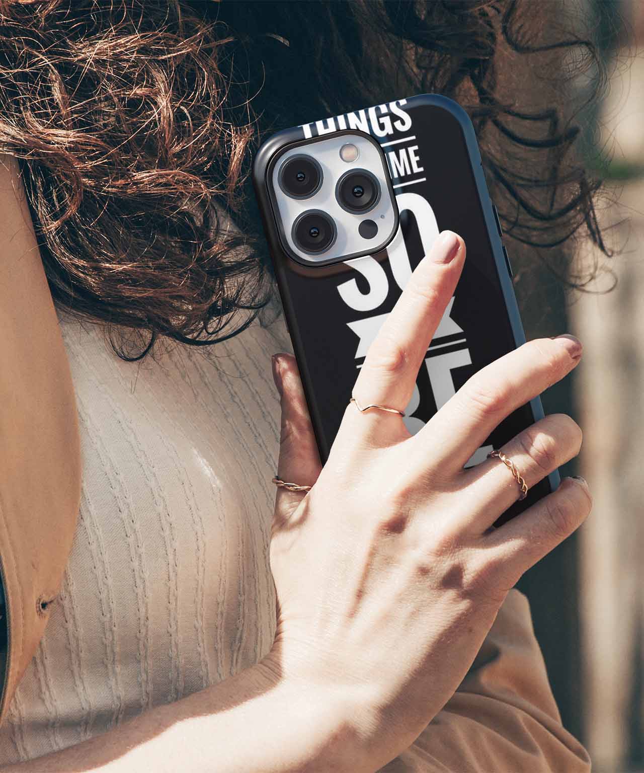 Wise Words for Waiting Souls iPhone case Case Cazify - Delivery Canada