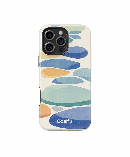 Wobbly Stones on a Colorful Path iPhone case Case Cazify - Delivery Canada