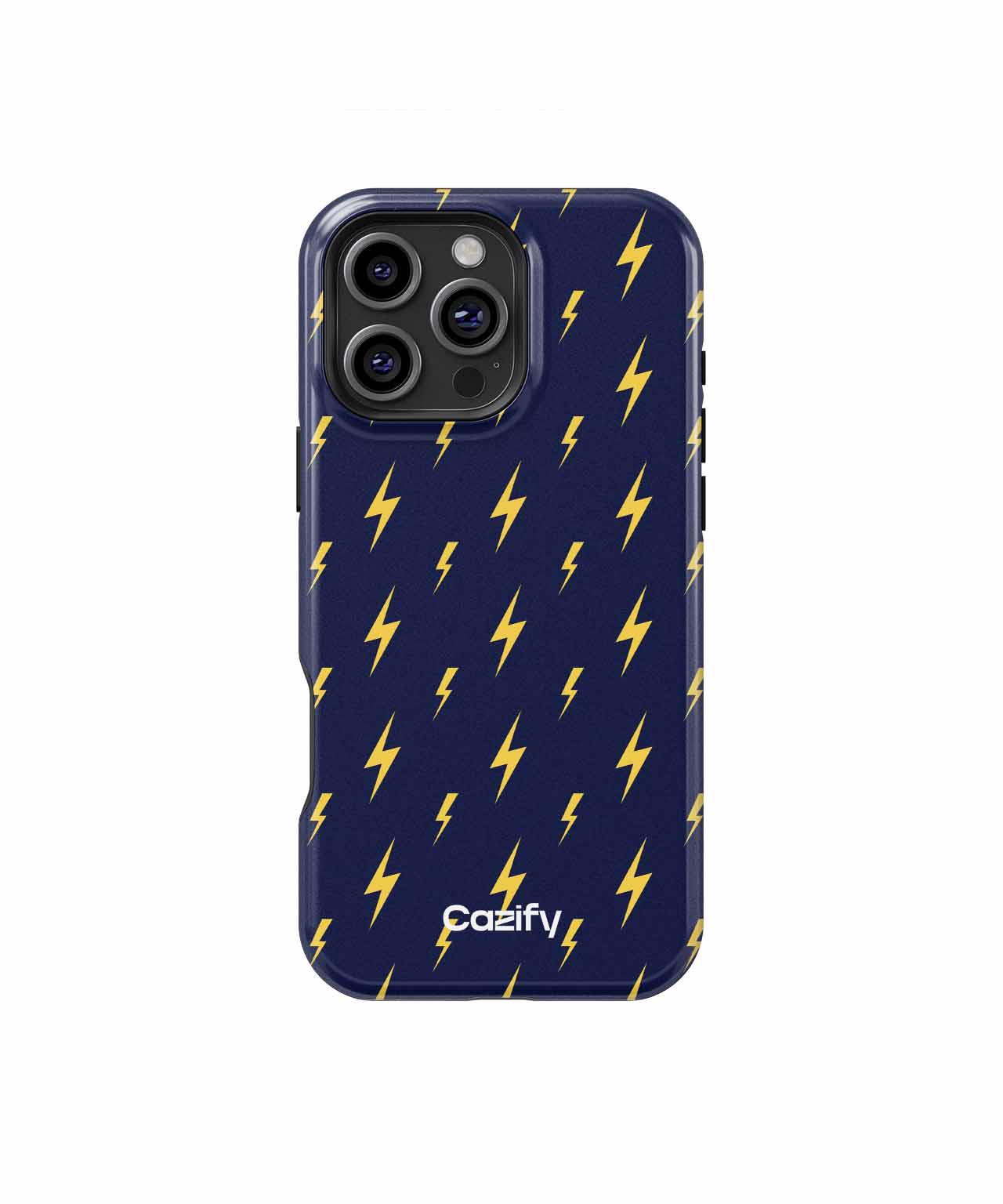 Zappy Thunderbolt Chaos Pattern iPhone case Case Cazify - Delivery Canada