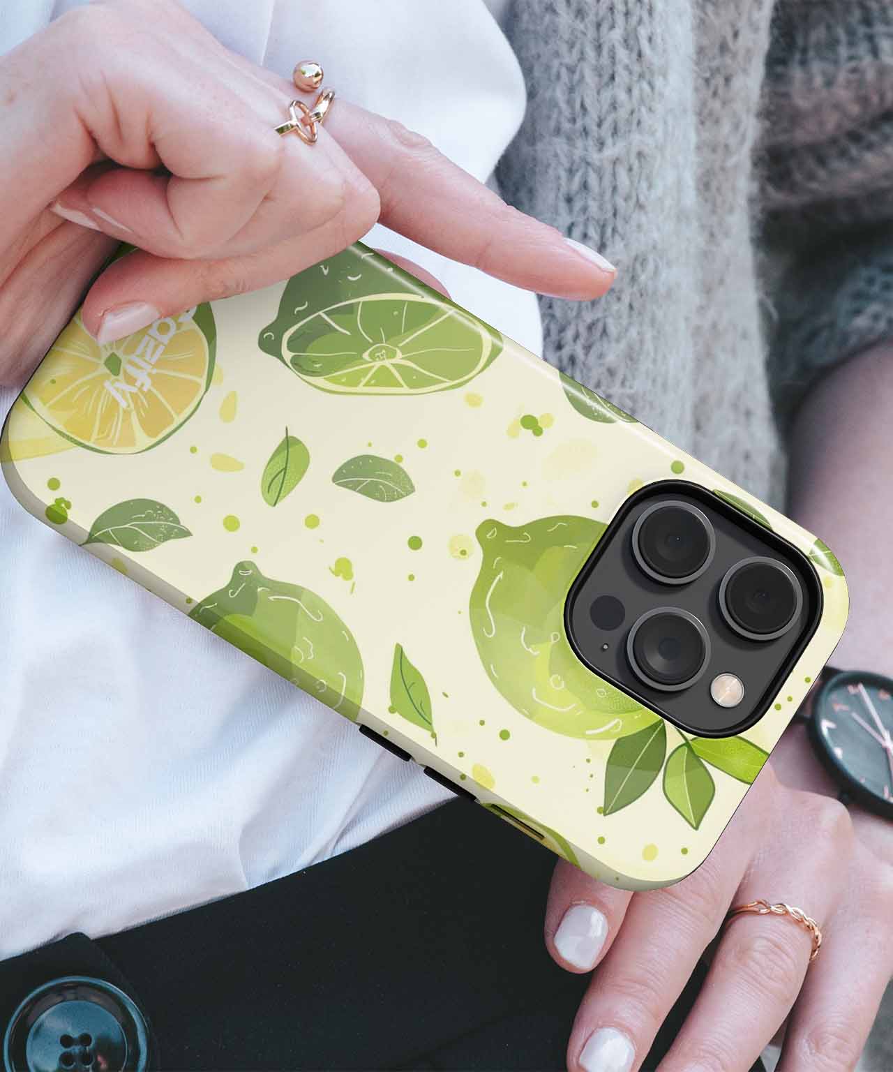 Zesty Citrus Delight Dance iPhone case Case Cazify - Delivery Canada