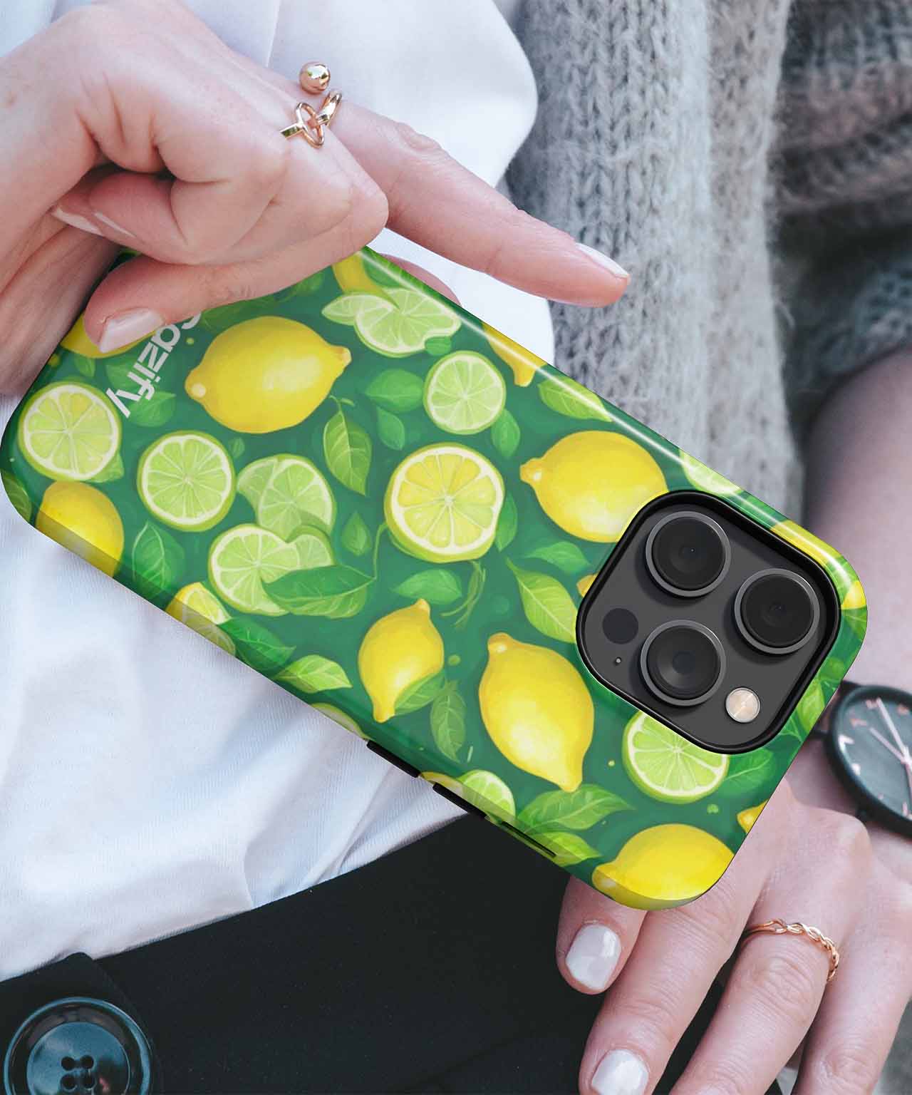 Zesty Citrus Delight Party iPhone case Case Cazify - Delivery Canada