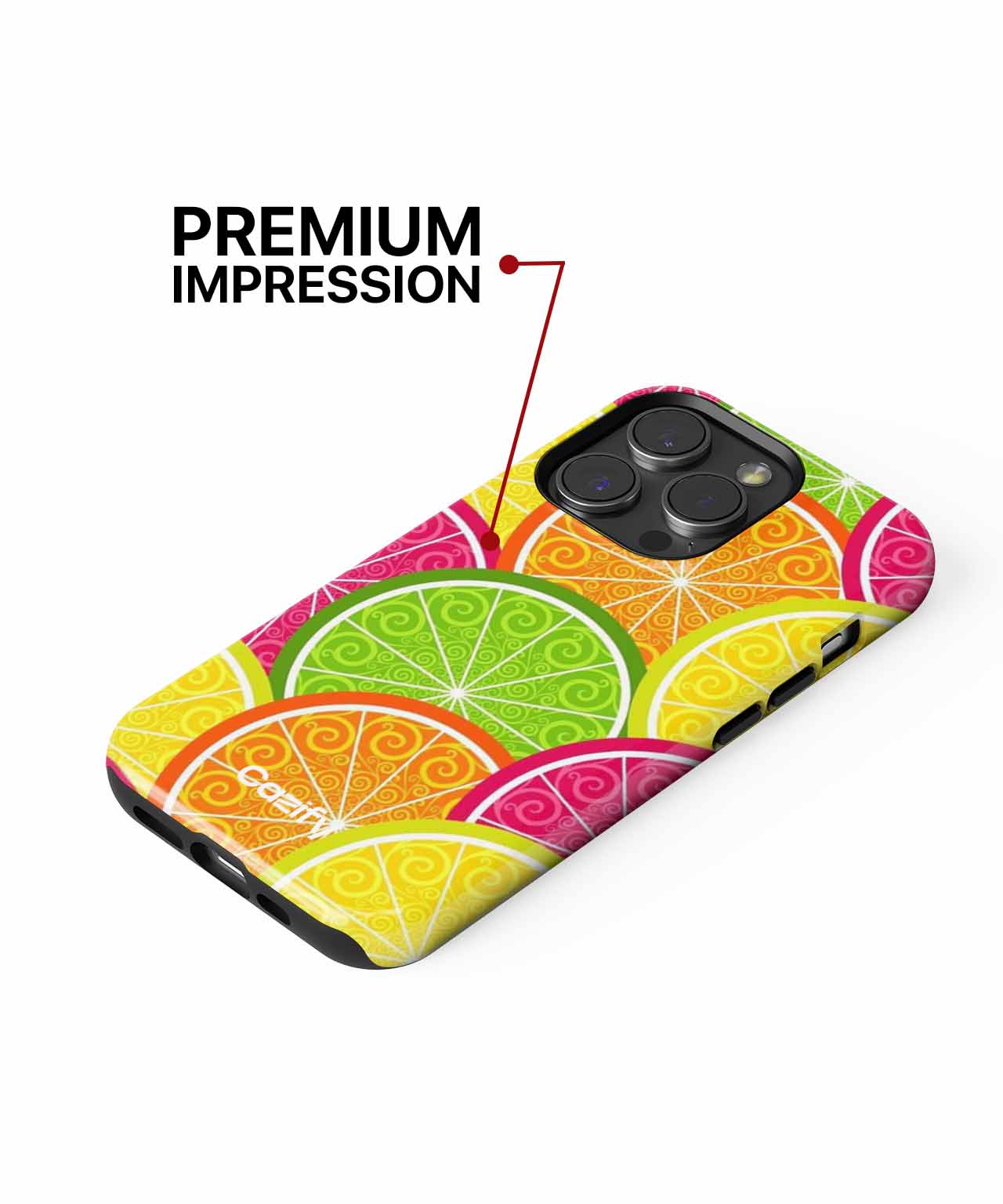 Zesty Fun with Colorful Citrus Slices iPhone case Case Cazify - Delivery Canada