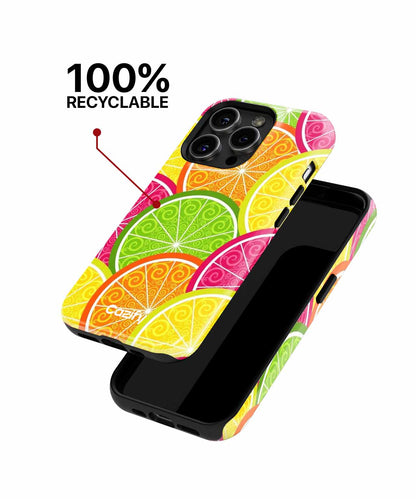 Zesty Fun with Colorful Citrus Slices iPhone case Case Cazify - Delivery Canada