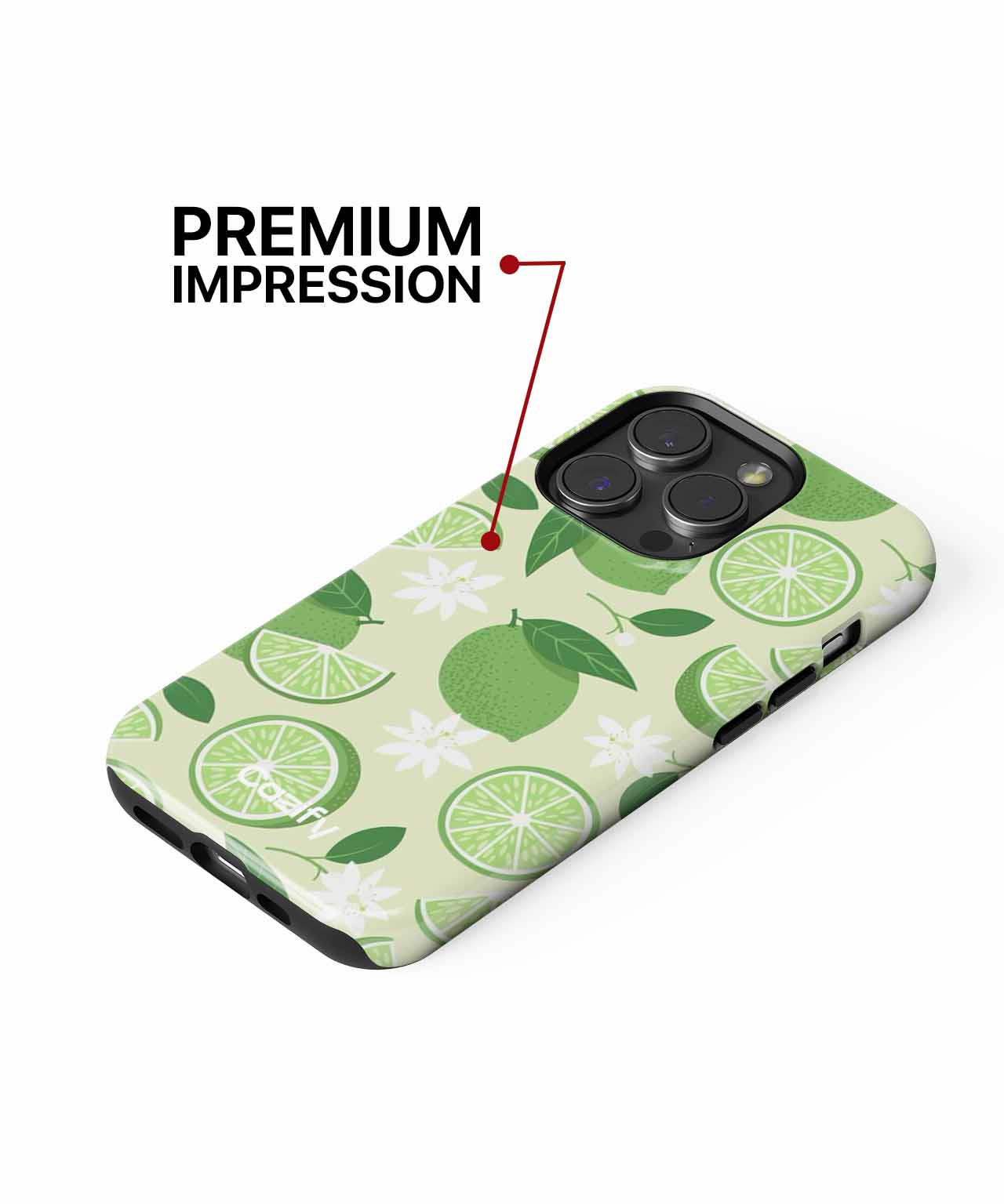 Zesty Green Citrus Party iPhone case Case Cazify - Delivery Canada