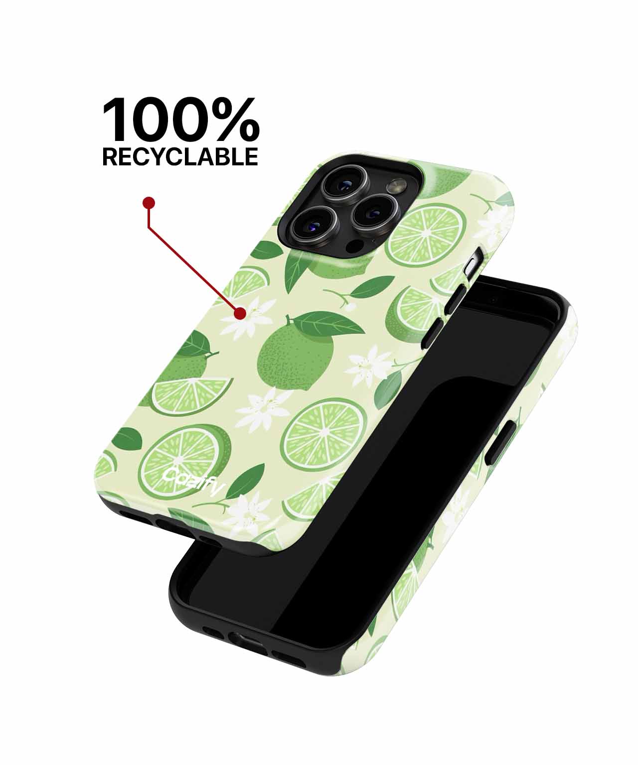 Zesty Green Citrus Party iPhone case Case Cazify - Delivery Canada