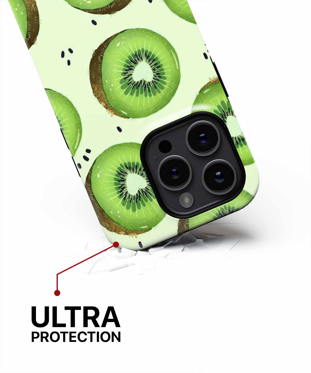 Zesty Kiwi Delightful Slices iPhone case Case Cazify - Delivery Canada