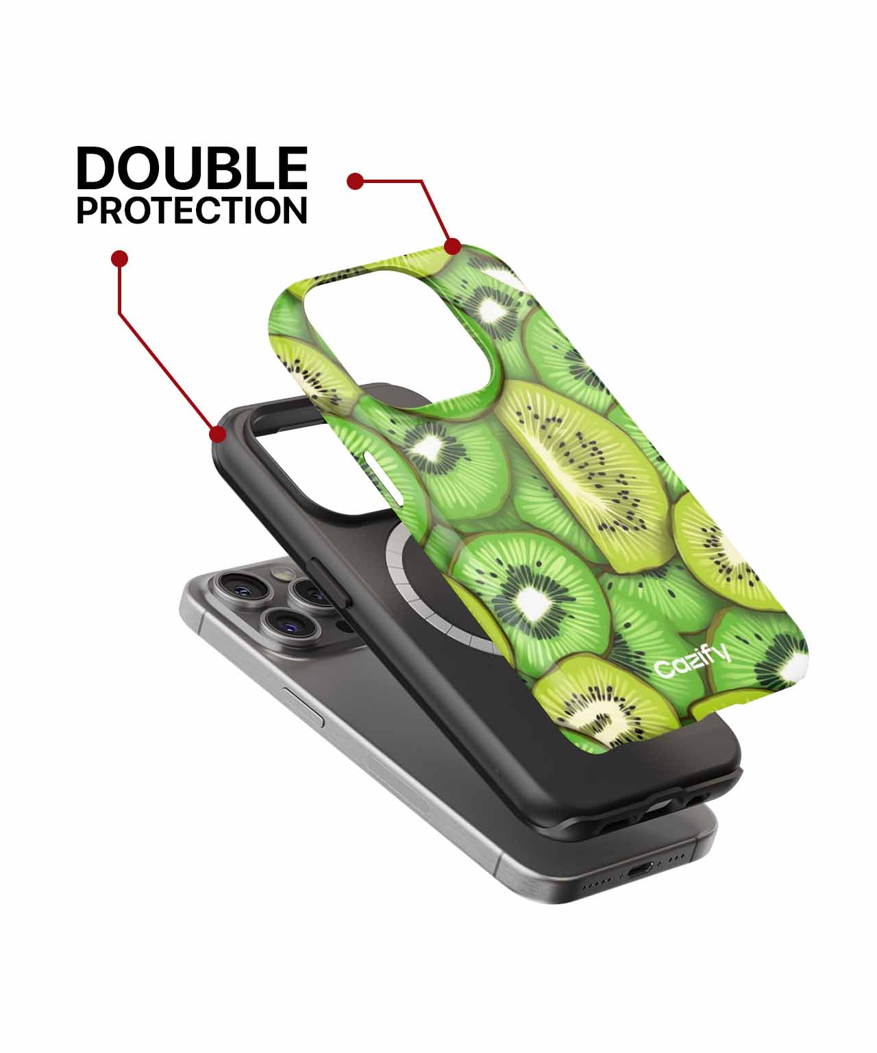 Zesty Kiwi Explosion of Flavor iPhone case Case Cazify - Delivery Canada